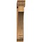 Ekena Millwork Imperial Traditional Rough Sawn Bracket w/ Offset Brace, Western Red Cedar, 8"W x 46"D x 46"H BKT0806X46X46IMP01RWR - alternate 4